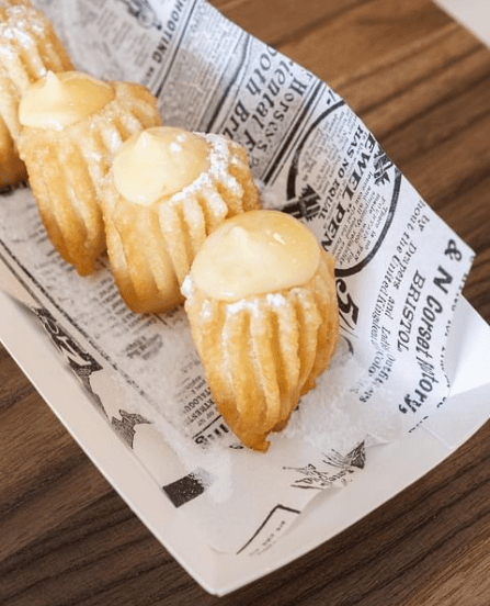 Bites Rellenos de Crema